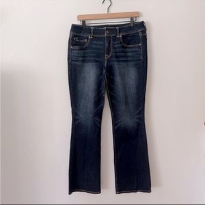 American Eagle Kick Boot Dark Wash Jeans Women’s Size 14